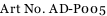 Art No. AD-P005